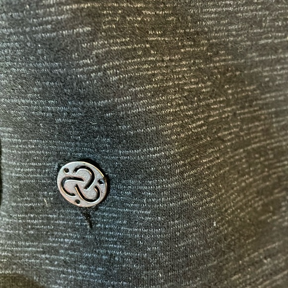 Zella Black Cross-over Collar Oversized Athletic Jacket M. #0023 - Picture 8 of 16